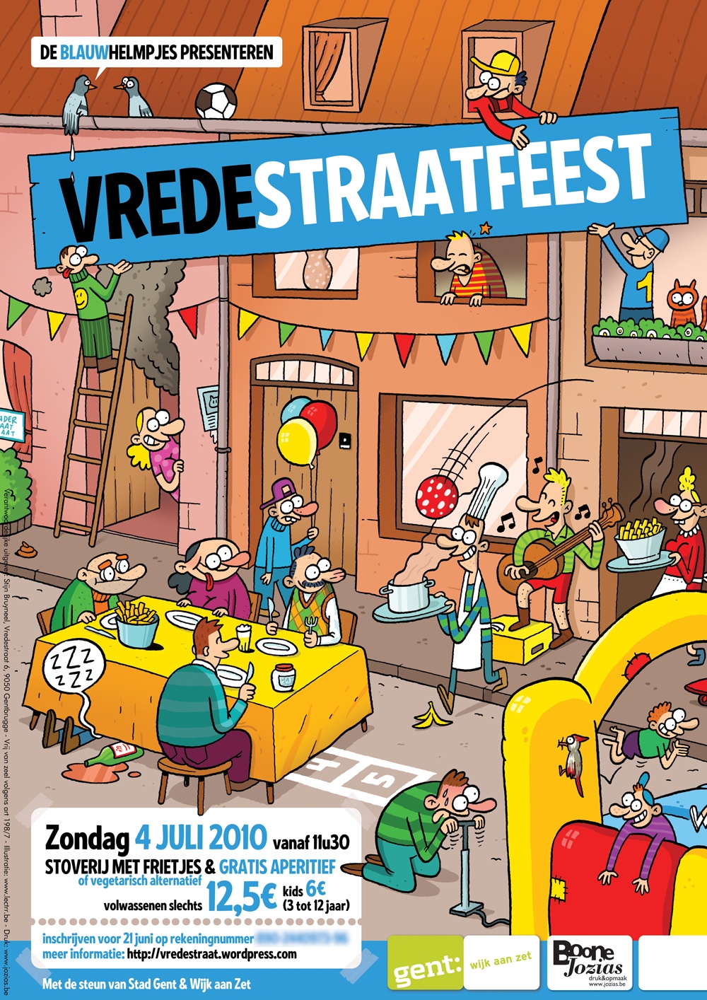 Affiche Straatfeest