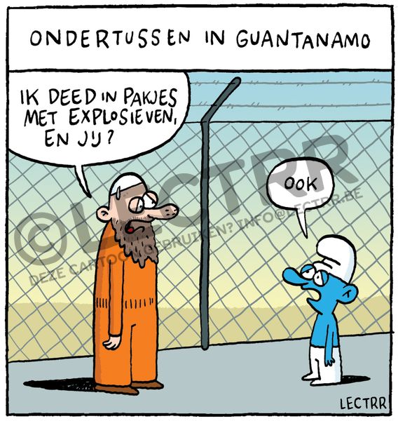 Guantanamo smurf 