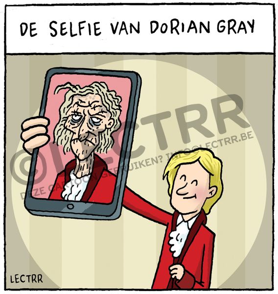 Selfie Dorian gray