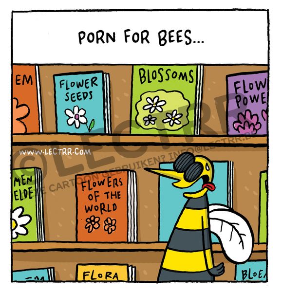 Porn for bees