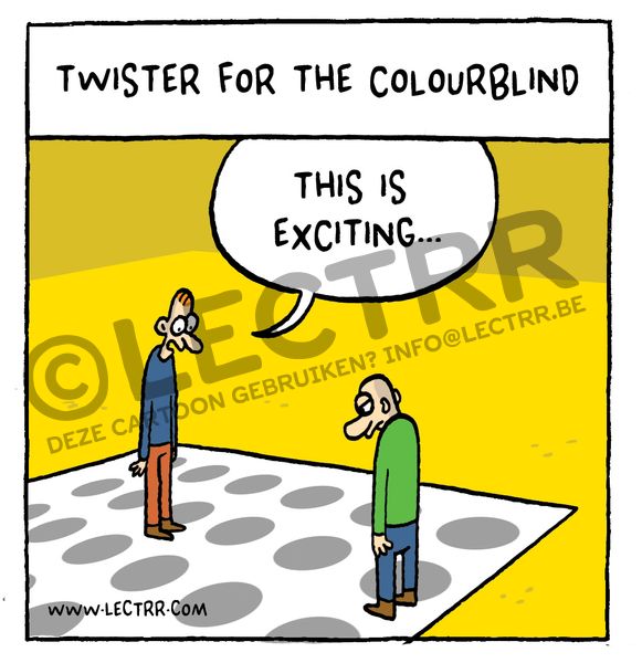 Colourblind twister