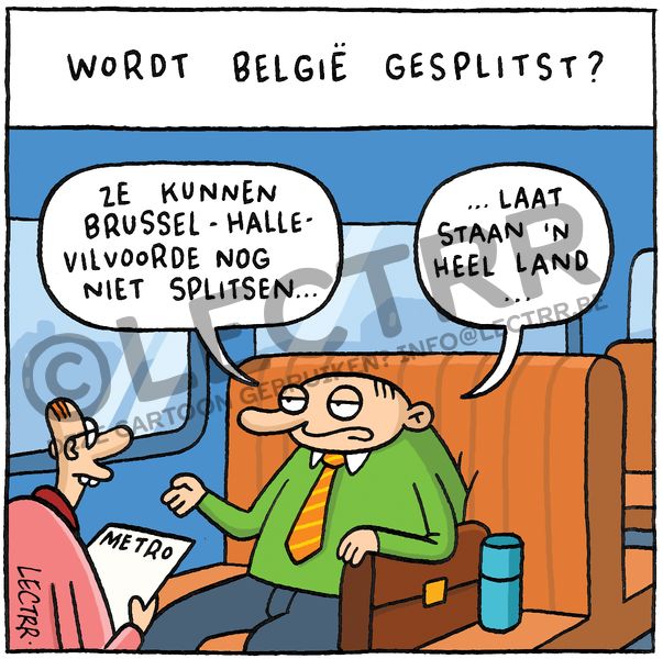 België splitsen