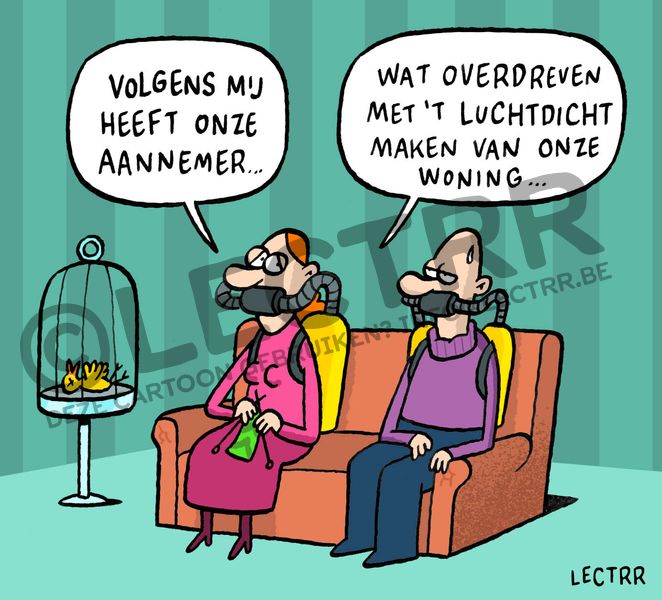 Luchtdichte woning