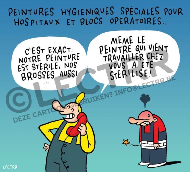 Peintures hygiéniques