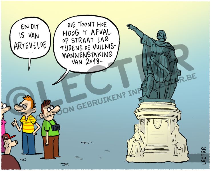 Afvalstaking Gent 