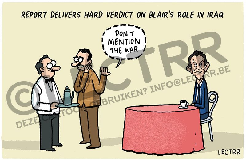 Blair in Iraq