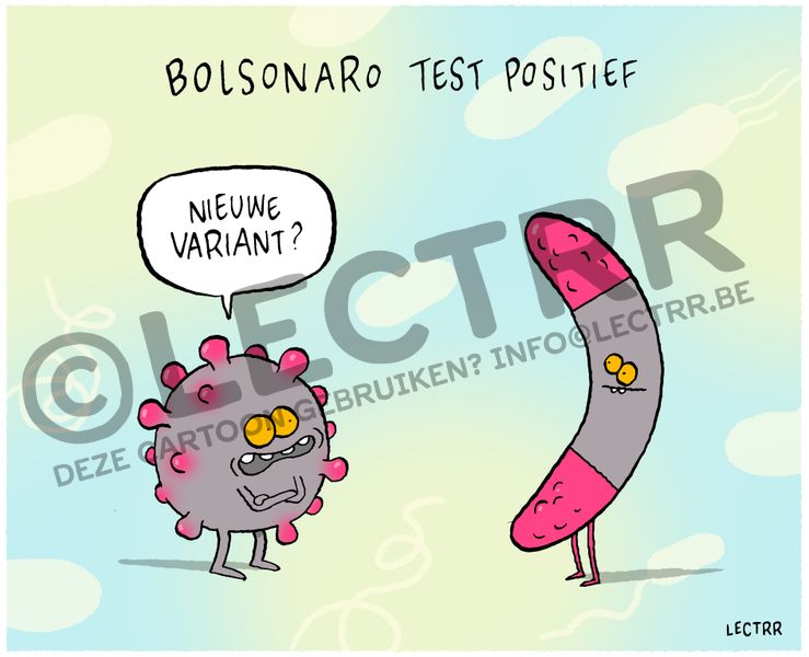Bolsonaro test positief