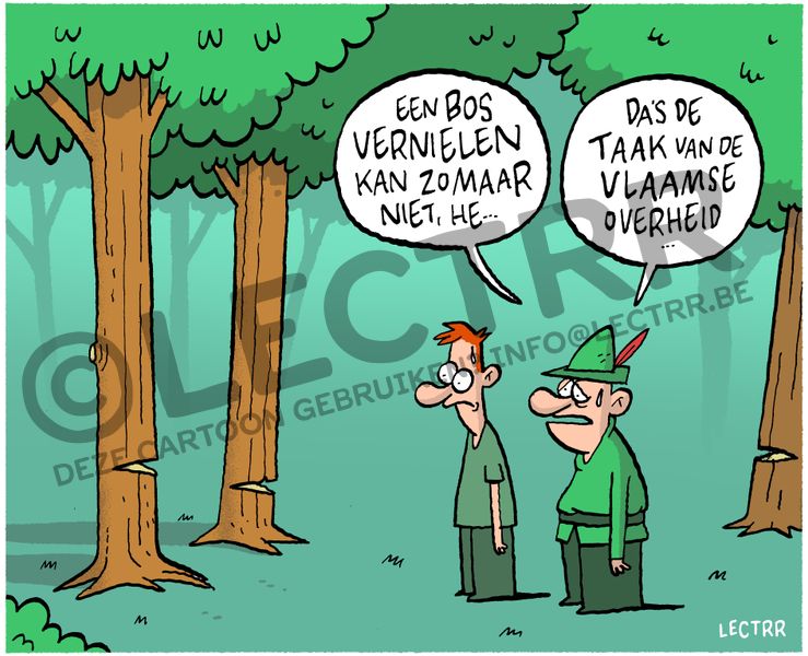 Bomen vernielen