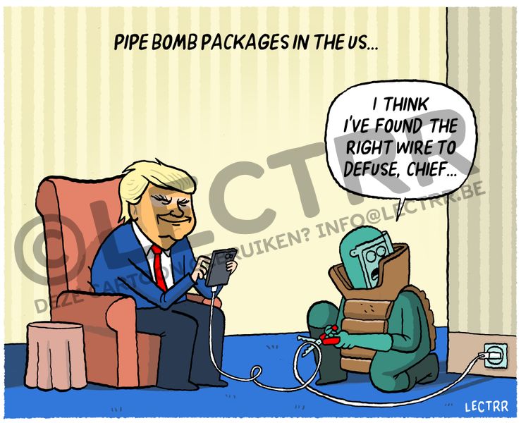 Pipe bomb packages
