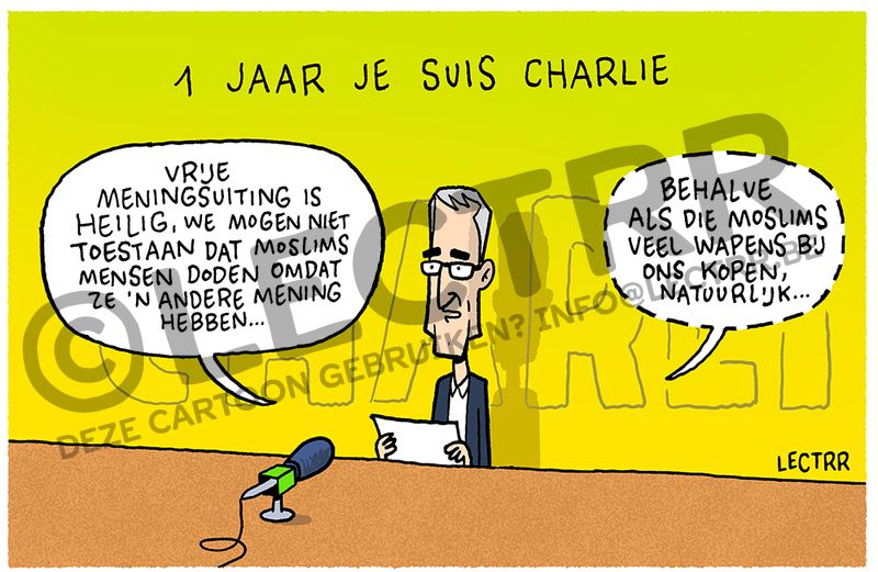 Charlie Hebdo 1 jaar