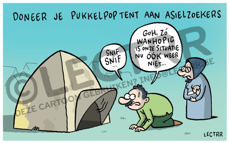 Doneer je tent