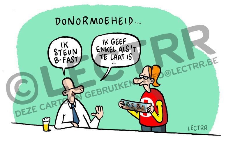 Donormoeheid