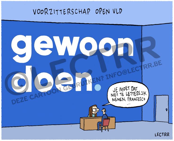 Voorzitterschap Open Vld