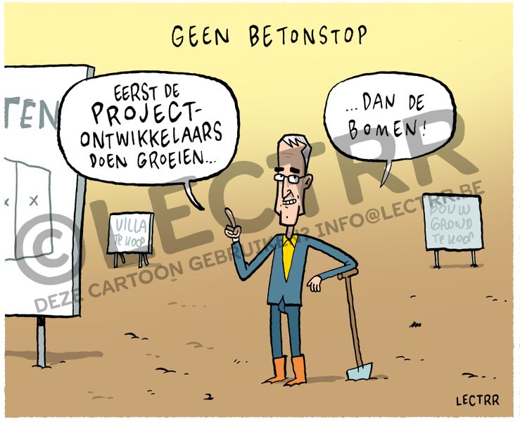 Geen betonstop