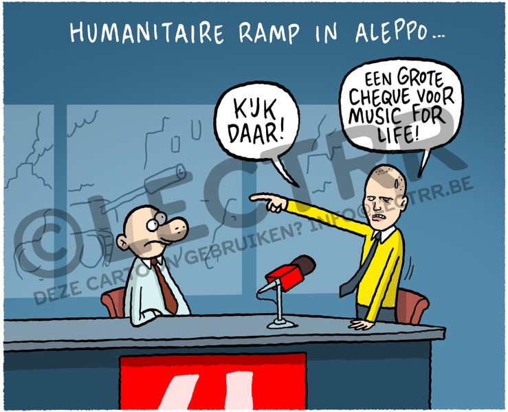 Humanitaire ramp Aleppo