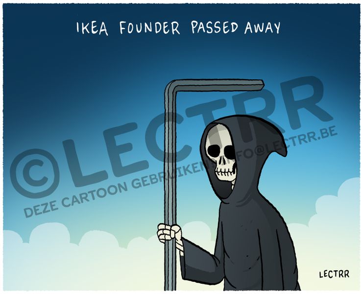 IKEA-founder passed away