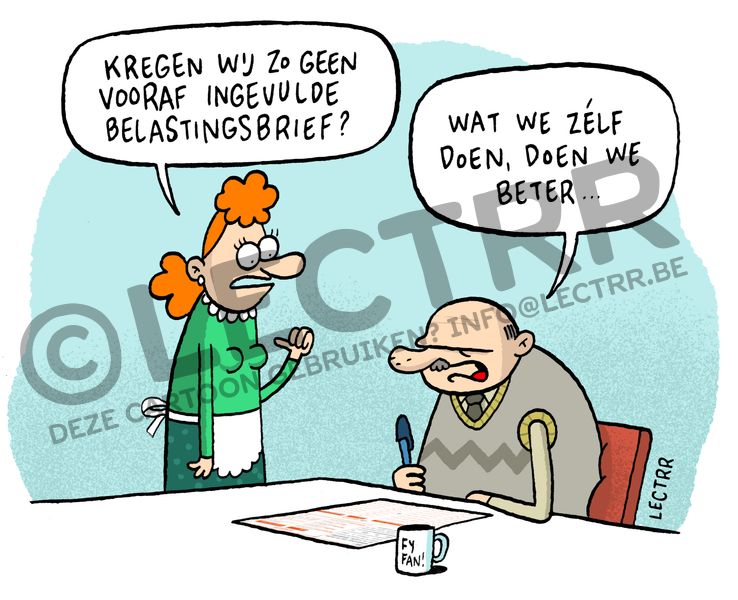 Fouten belastingsbrief