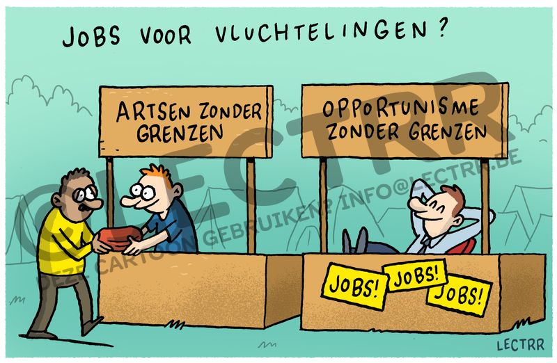 Jobs voor vluchtelingen