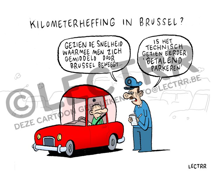 Kilometerheffing Brussel