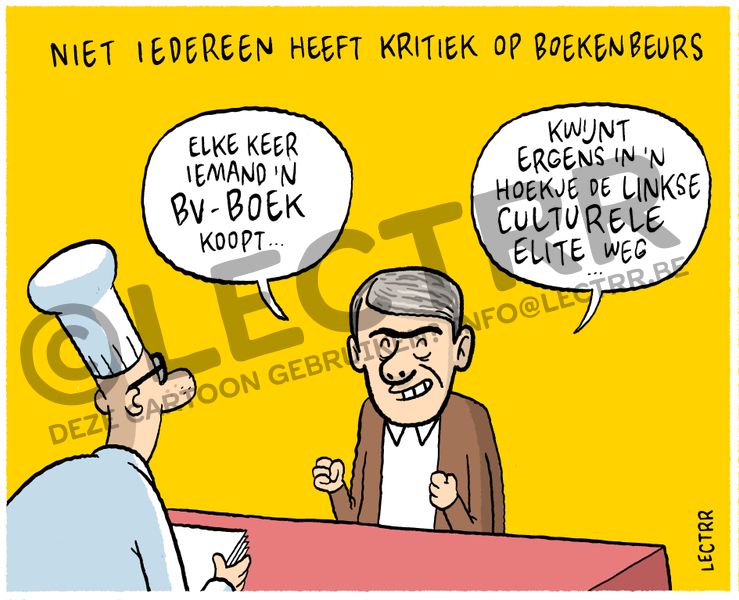 Kritiek boekenbeurs