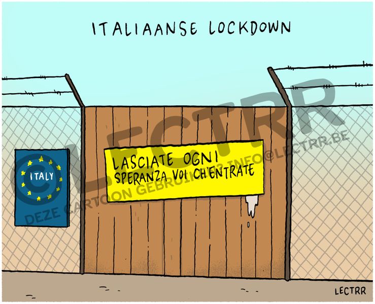 Italiaanse lockdown