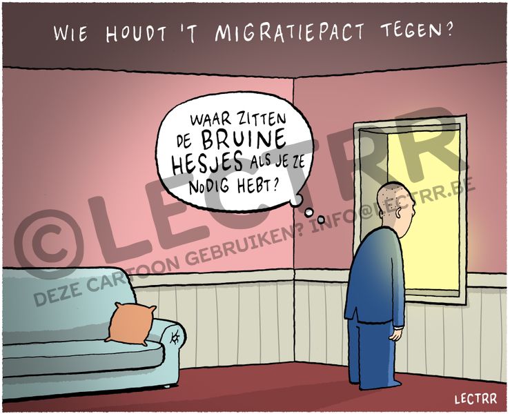 Bruine hesjes