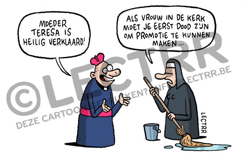 Moeder Teresa heilig verklaard