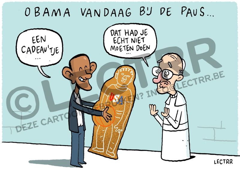 Obama bij de Paus