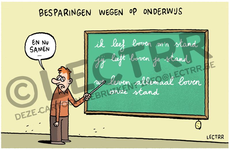 Besparingen Onderwijs