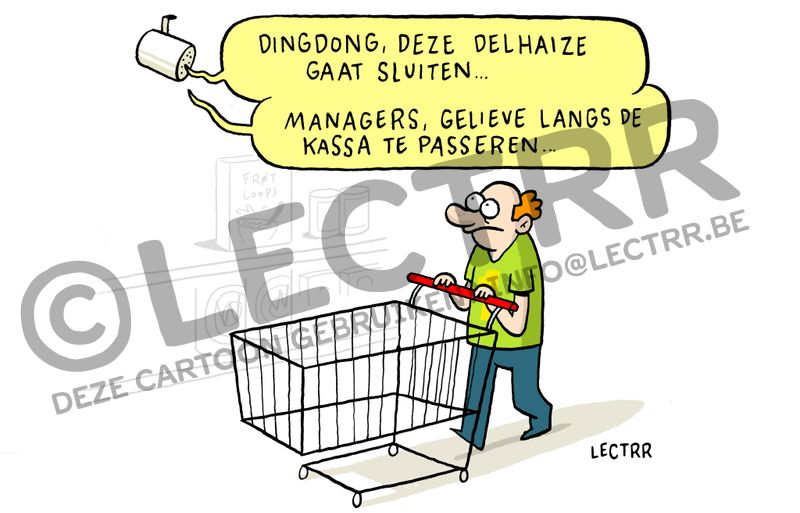 Ontslagen Delhaize