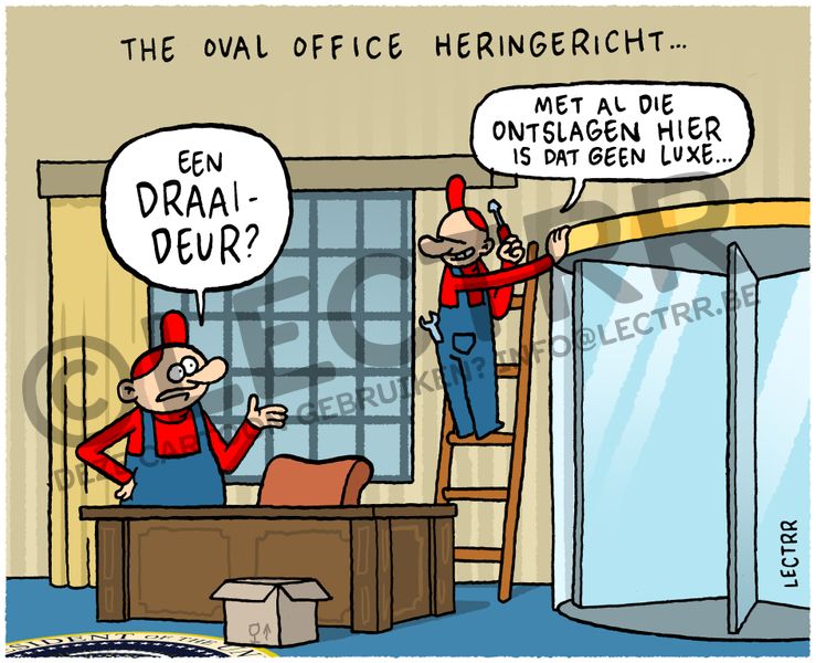 The Oval Office heringericht 