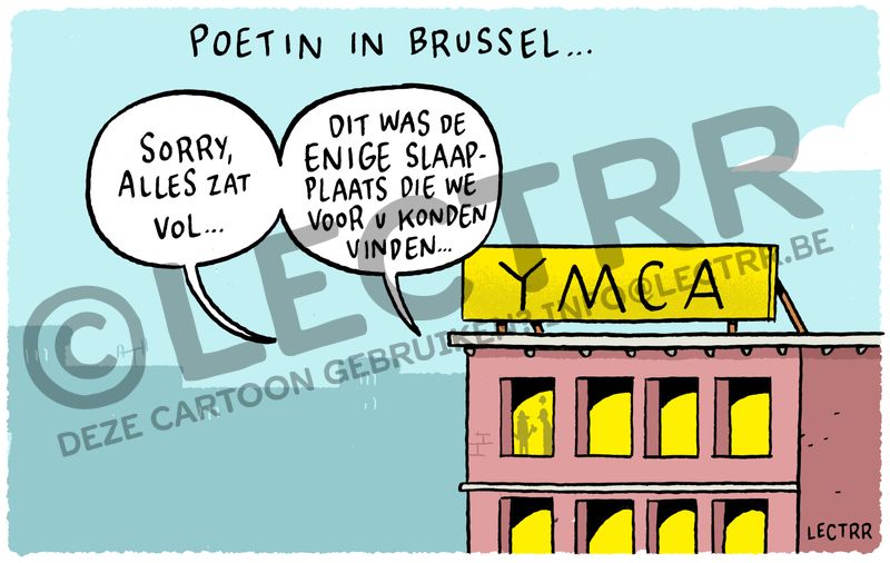 Poetin in Brussel