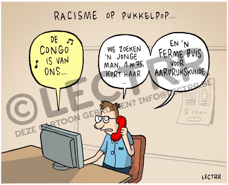 Racisme op Pukkelpop