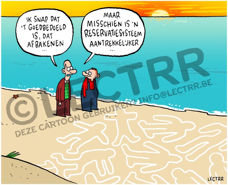 Reservatiesysteem strand