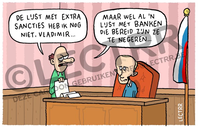 Sancties Rusland Banken