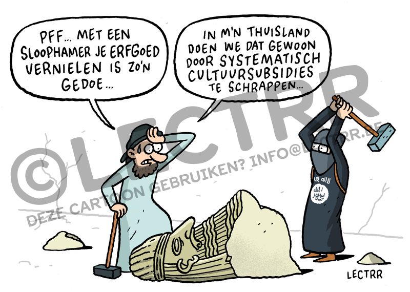 Erfgoed vernielen