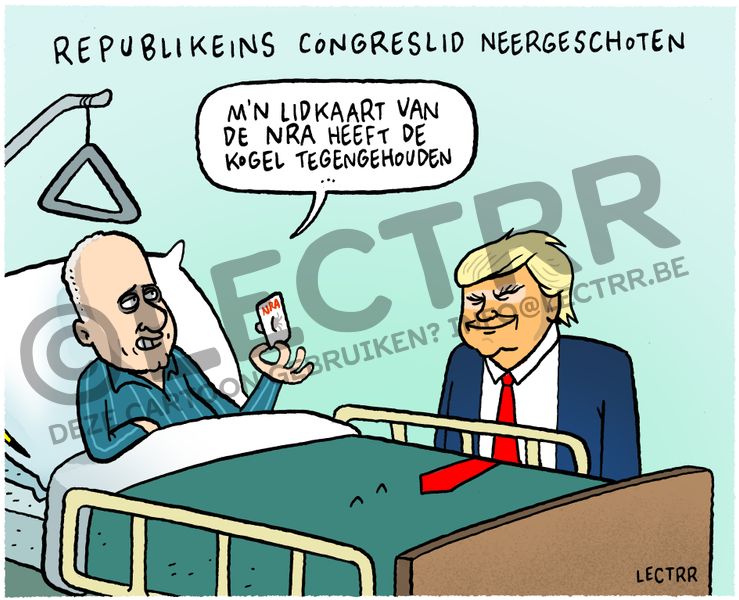 Steve Scalise neergeschoten