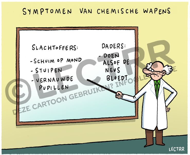 Symptomen chemische wapens
