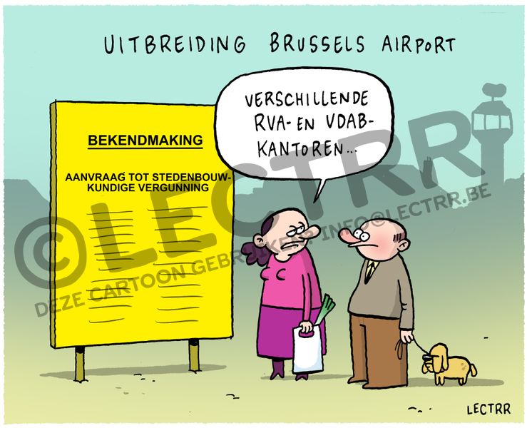 Uitbreiding Brussels Airport