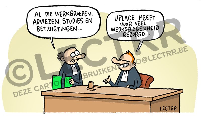 Einde van Uplace