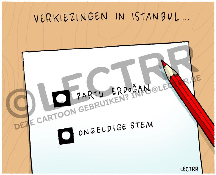 Verkiezingen Istanbul