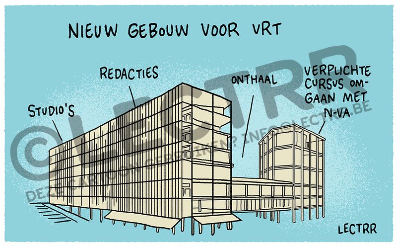 Nieuw VRT-gebouw