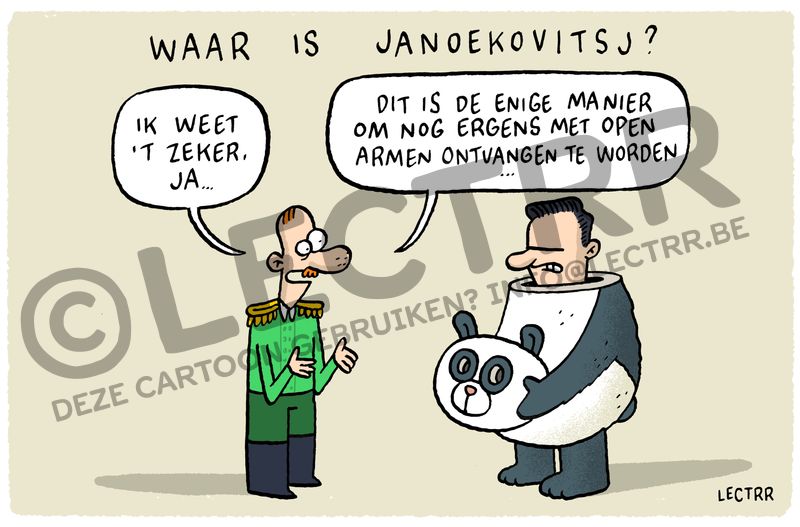 Waar is Janoekovitsj?