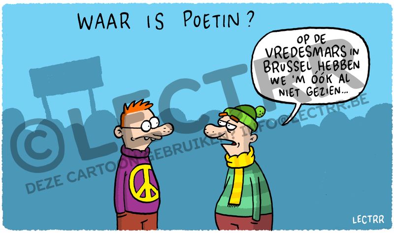 Waar is Poetin? 