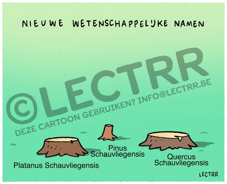 Nieuwe wetenschappelijke namen