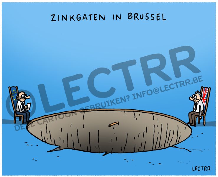 Zinkgaten in Brussel