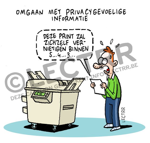 Privacygevoelige informatie