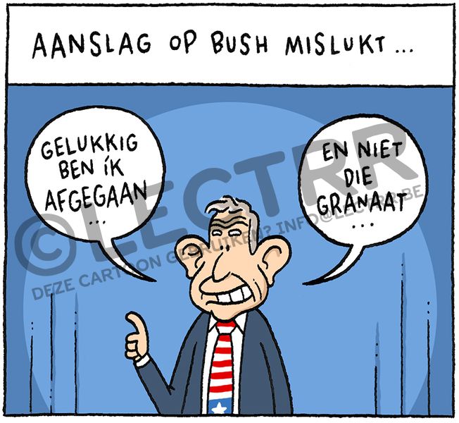 Aanslag Bush