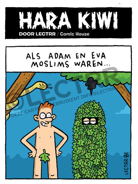 Adam & Eva als Moslim
