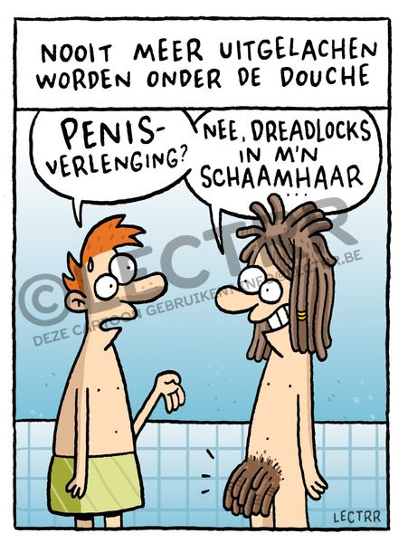 Onder de douche